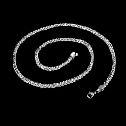 5mm Franco Chain – 925 Sterling Silver